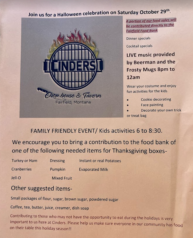 Halloween/Food Pantry Greenfield School District 75